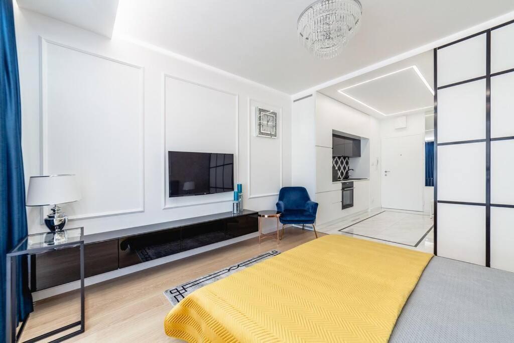 Stylowy Apartament Centrum Warszawy Z Tarasem วอร์ซอ ภายนอก รูปภาพ